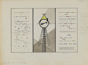 Picture XV. Hut of Baba Yaga, 1928. Creator: Kandinsky, Wassily Vasilyevich (1866-1944).