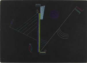 Zweiseitig Gespannt (Tense in Both Directions), 1933. Creator: Kandinsky, Wassily Vasilyevich (1866-1944).