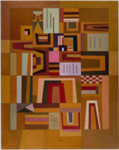 Ausgleichrosa (Pink Compensation), 1933. Creator: Kandinsky, Wassily Vasilyevich (1866-1944).
