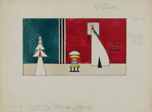 Picture IV. The old castle, 1928. Creator: Kandinsky, Wassily Vasilyevich (1866-1944).