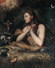 The Repentant Mary Magdalene, 1598-1602. Creator: Tintoretto, Domenico (1560-1635).