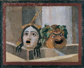 The Theatrical Masks , 1st-2nd century. Creator: Roman master (Last third of 16th cen.).