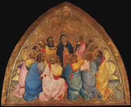 The Descent of the Holy Spirit, 1390-1395. Creator: Gaddi, Agnolo (1350-1396).