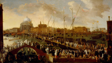La processione del Redentore (The procession of the Redeemer), 1648-1650. Creator: Heintz, Joseph, the Younger (ca 1600-after 1674).