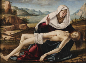 Pietà. Creator: Carpaccio, Vittore (1460-1526).