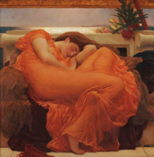 Flaming June, 1895. Creator: Leighton, Frederic, 1st Baron Leighton (1830-1896).