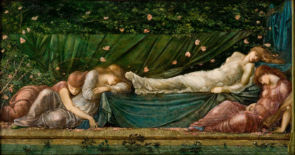 The Sleeping Beauty, 1871-1873. Creator: Burne-Jones, Sir Edward Coley (1833-1898).