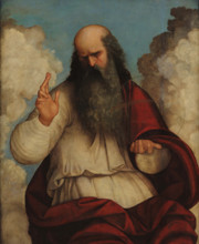 God the Father, c1510-1520. Creator: Mazzolino, Ludovico (1480-1528).