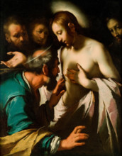 The Incredulity of Saint Thomas, c1620. Creator: Strozzi, Bernardo (1581-1644).