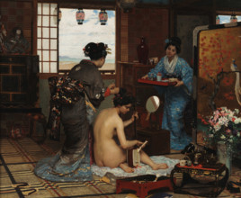 Toillette Japonaise. Creator: Firmin-Girard, François-Marie (1838-1921).