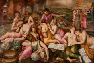 The Awakening of the Arts, c1590. Creator: Floris, Frans, the Elder (1519-1570).