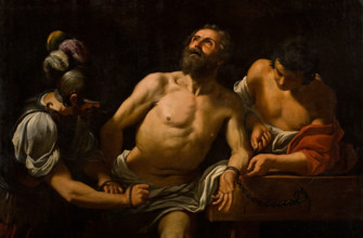 The Martyrdom of Saint Bartholomew, c1610. Creator: Badalocchio, Sisto (1585-c. 1647).