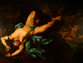 The Punishment of Ixion, Mid of 17th century. Creator: Langetti, Giovan Battista (1635-1676).