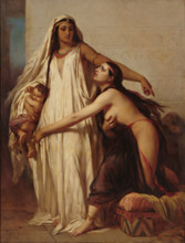 The Judgment of Solomon, 1852. Creator: Wappers, Gustave (1803-1874).
