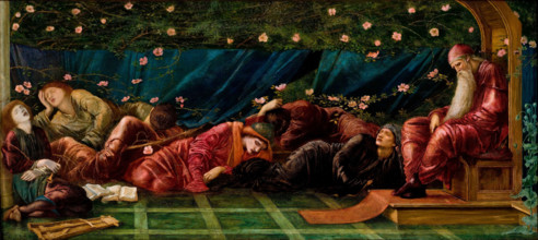 The King and His Court, 1871-1873. Creator: Burne-Jones, Sir Edward Coley (1833-1898).