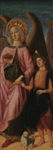 Tobias and the Angel, c1475. Creator: Biagio d'Antonio, (Tucci) (1446-1516).