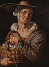 The Egg Seller. Creator: Wtewael, Joachim (1566-1638).