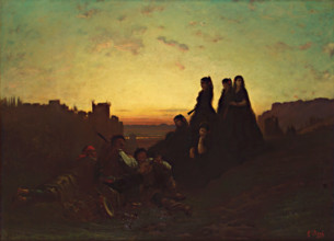 The Serenade, c1863. Creator: Doré, Gustave (1832-1883).