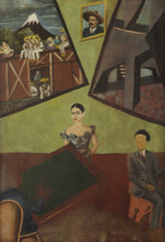 Pancho Villa y la Adelita, c1927. Creator: Kahlo, Frida (1907-1954).
