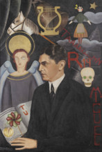 Portrait of the poet Miguel N. Lira (1905-1961), 1927. Creator: Kahlo, Frida (1907-1954).