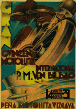 Great International Motor Fortnight in Bilbao, 1932. Creator: Lasheras, Luis (1896-1948).