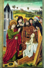 The Resurrection of Drusiana, c1475. Creator: Master of Saint Nicholas (active 1465-1490).