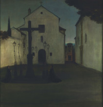 Plaza de los Dolores, 1900-1930. Creator: Romero de Torres, Julio (1874-1930).