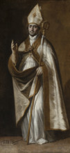 Saint Blaise, 1640-1645. Creator: Castillo y Saavedra, Antonio del (1616-1668).
