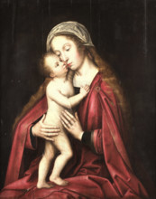 The Virgin and Child, 1530. Creator: Benson, Ambrosius (1495-1550).