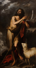 Saint John the Baptist in the Desert, 1665-1666. Creator: Murillo, Bartolomé Estebàn (1617-1682).