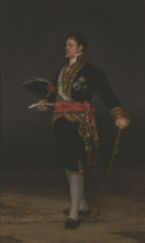 Portrait of José Miguel de Carvajal-Vargas, 2nd Duke of San Carlos, 1815. Creator: Goya, Francisco, de (1746-1828).