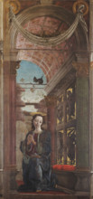 Virgin Annunciate, 1467-1469. Creator: Tura, Cosimo (before 1431-1495).