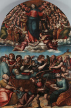 The Dormition and Assumption of the Virgin, c1530. Creator: Machuca, Pedro (c. 1490-1550).
