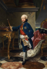Portrait of King Ferdinand IV of Naples and Sicily (1751-1825), 1759. Creator: Mengs, Anton Raphael (1728-1779).