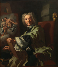 Self-portrait, c1715-1720. Creator: Solimena, Francesco (1657-1747).