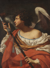 Angel with a Spear, c1627. Creator: Vouet, Simon (1590-1649).