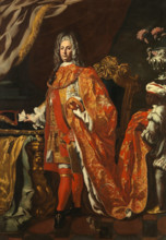 Portrait of Don Ferdinando Vincenzo Spinelli (1691-1753), Prince of Tarsia, 1741. Creator: Solimena, Francesco (1657-1747).