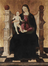 The Virgin and Child, c1490. Creator: Faffeo, Cristofaro (Cristoforo) (active 1489-1497).