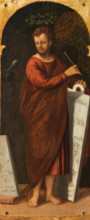 Claudius. From the Polyptych of the Four Crowned Martyrs, 1552. Creator: Badile, Antonio (1518-1560).