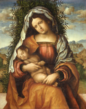 Madonna dei gelsomini (Madonna of the Jasmine), Early16th century. Creator: Giolfino, Niccolò (Nicola) (1476-1555).