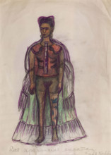Appearances Can Be Deceiving. Page from Frida Kahlo's diary, 1934. Creator: Kahlo, Frida (1907-1954).
