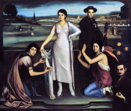 Our Lady of Andalusia, 1907. Creator: Romero de Torres, Julio (1874-1930).
