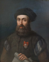 Portrait of Ferdinand Magellan, 19th century. Creator: Anonymous.