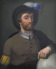Portrait of Juan Sebastián Elcano (1486-1526), 19th century. Creator: Anonymous.