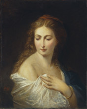 Portrait of Eugénie de Montijo (1826-1920), Empress of the French, Third Quarter of 19th century. Creator: Winterhalter, Franz Xavier (1805-1873).