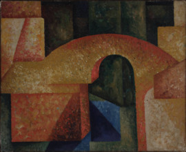 Untitled (Bridge) , 1914. Creator: Souza-Cardoso, Amadeo de (1887-1918).