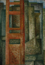 Through the Windows (Unfolding - Intersection), 1914. Creator: Souza-Cardoso, Amadeo de (1887-1918).