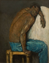 Le Noir Scipion (The Negro Scipion) , 1867-1868. Creator: Cézanne, Paul (1839-1906).