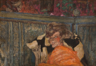 Yvonne Printemps and Sacha Guitry, c1917. Creator: Vuillard, Édouard (1868-1940).