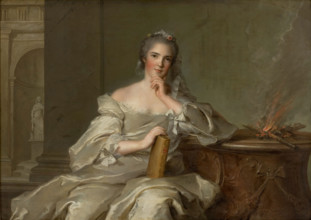 Anne Henriette of France (1727-1752) - The Fire, 1751. Creator: Nattier, Jean-Marc (1685-1766).